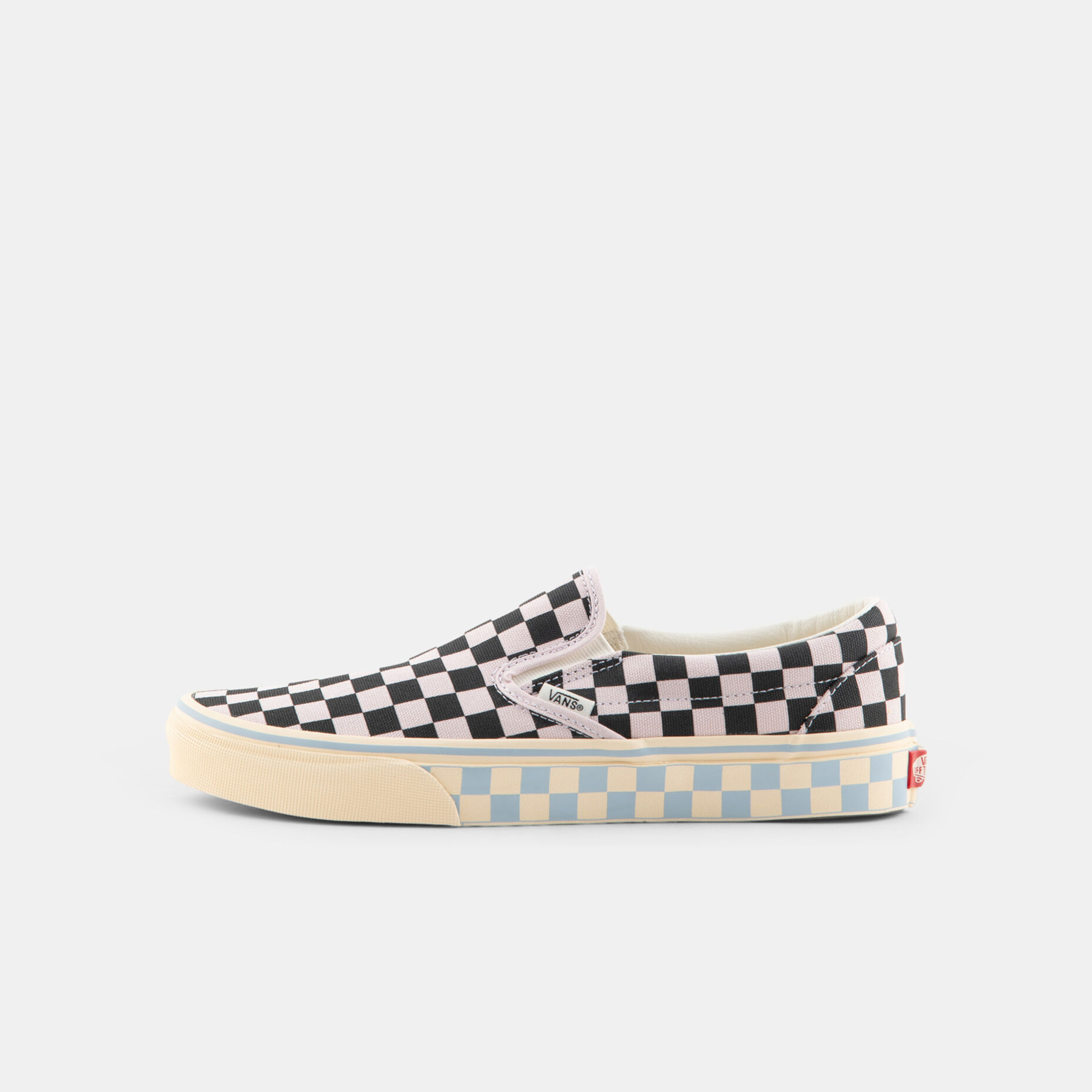 Vans Classic Slip On, nero/viola/azzurro