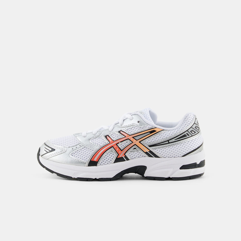 Asics Gel-1130, bianco/argento/arancione