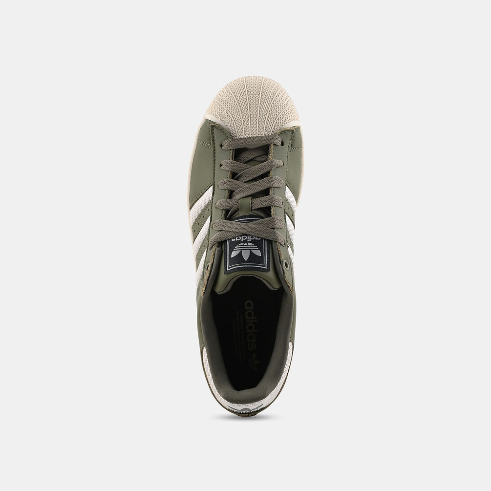 adidas Superstar II, verde/beige/grigio