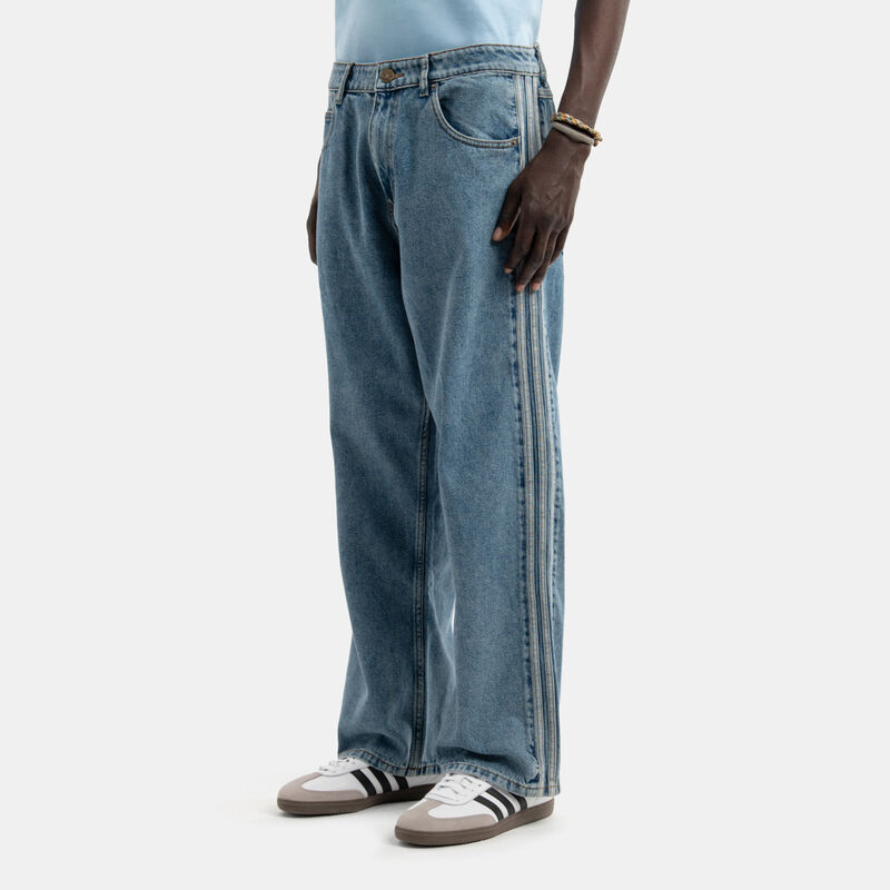 Jeans adidas Firebird adicolor Denim, azzurro