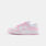 Nike Dunk Low SE Patent White Pink Rise (W), rosa/bianco