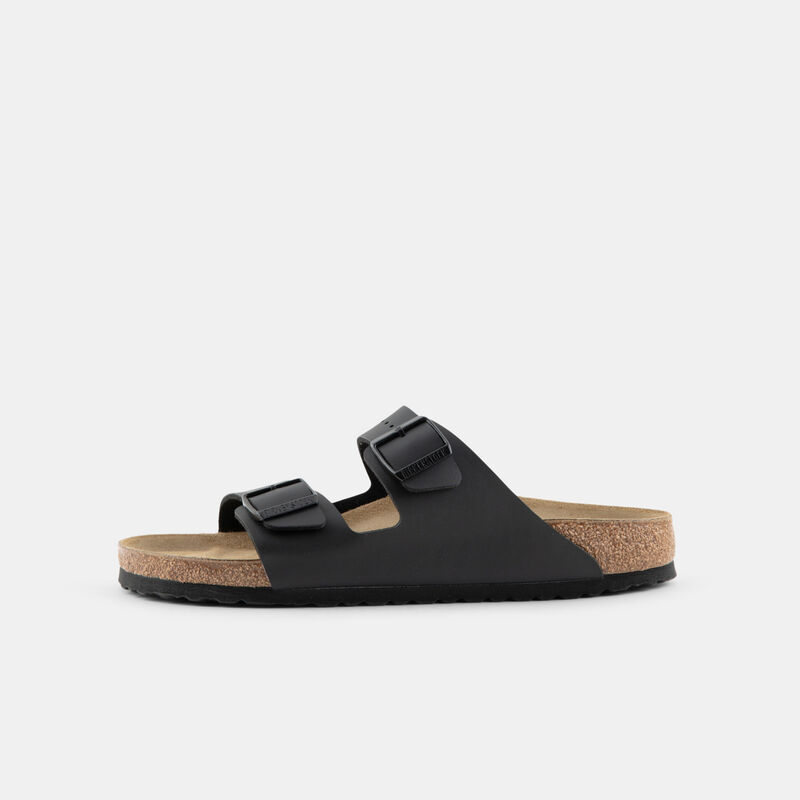 Birkenstock Arizona Nubuk, Nero/marrone