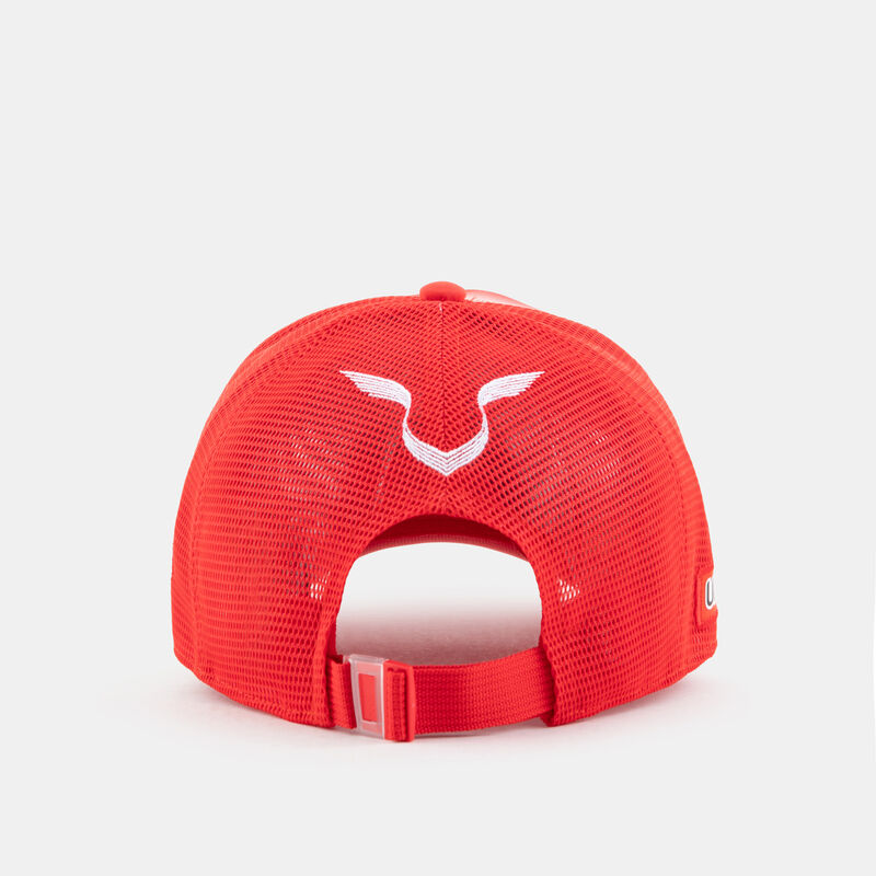 Cappellino Puma Scuderia Ferrari HP Replica Hamilton, rosso/giallo/bianco