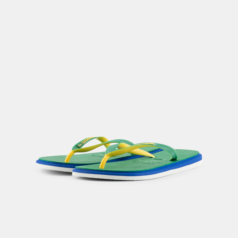 Havaianas Brasil Twist, verde/giallo/blu