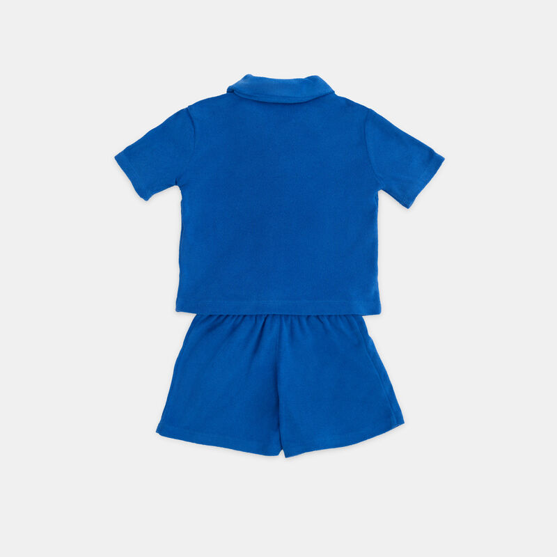 Completo Jordan Terry Cloth neonati, blu