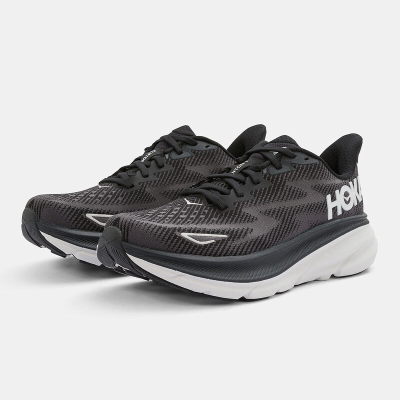 Hoka Clifton 9, nero/bianco