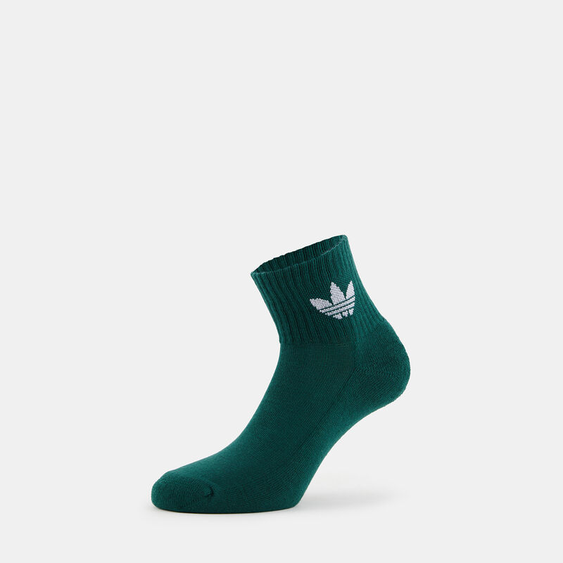 Calzini adidas Mid Crew (3 paia), verde/bianco/azzurro