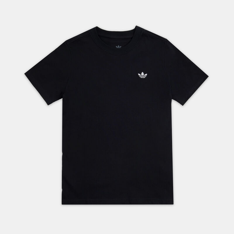 T-shirt adidas Trefoil Essentials ragazzi, nero/bianco