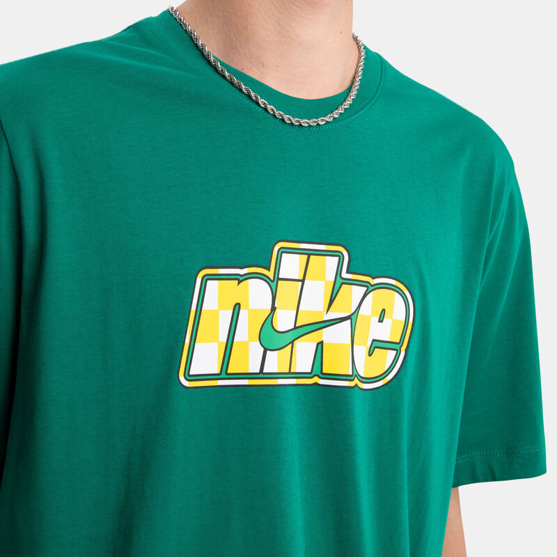 T-shirt Nike Sportswear Celebrate Sport, verde/giallo