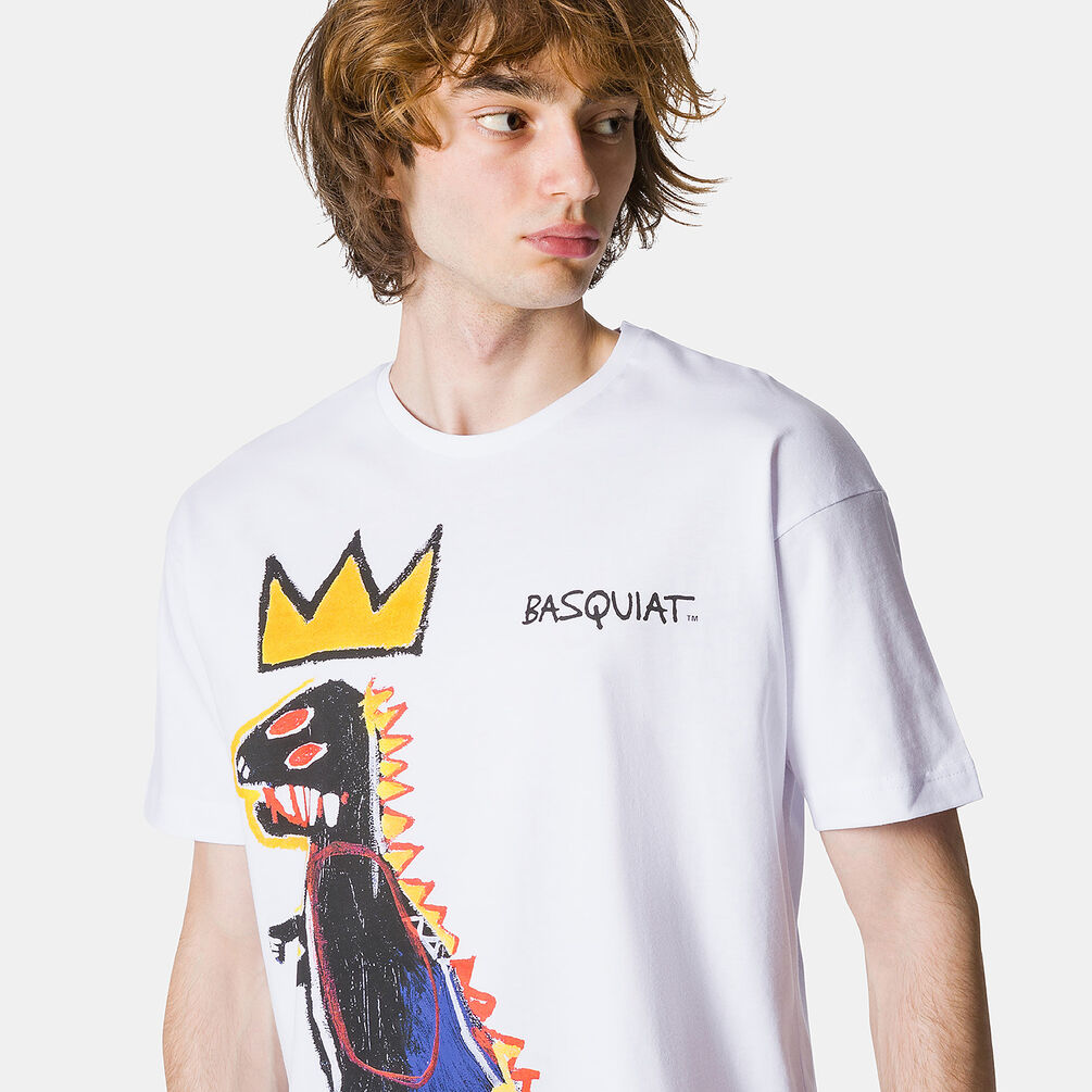 T-shirt Speedy Tee Basquiat, bianco/multicolor