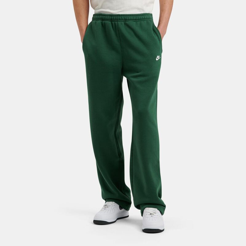 Pantaloni Nike Sportswear Club Fleece, verde/bianco