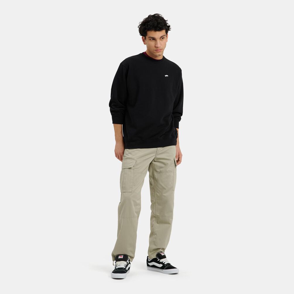 Felpa Vans Salton Loose, nero/bianco