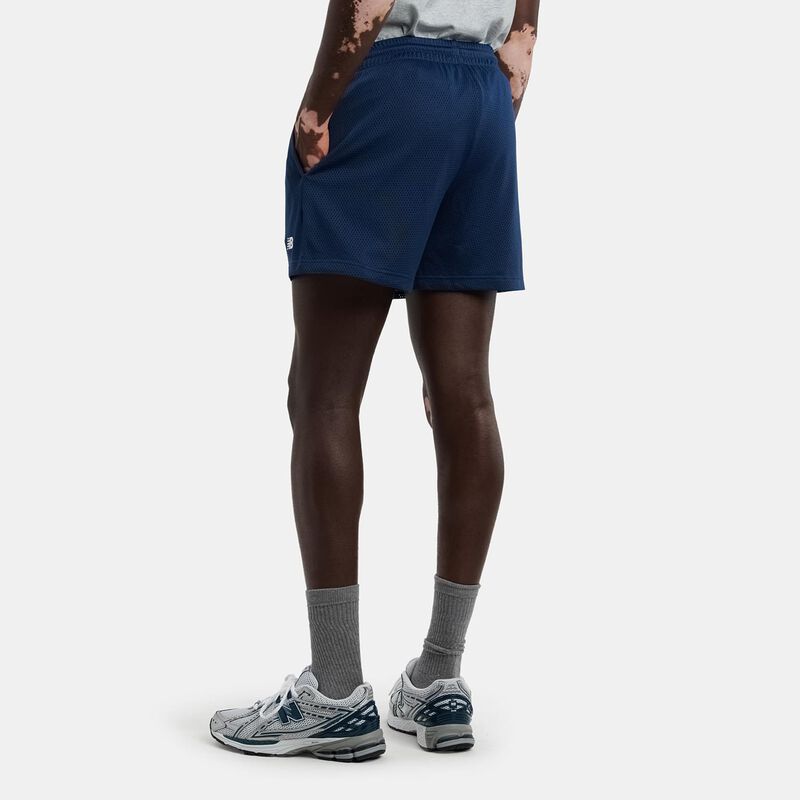 Short New Balance Sport Essentials Logo, blu