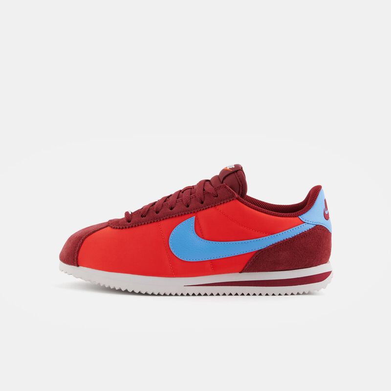 Nike Cortez Textile, rosso/azzurro