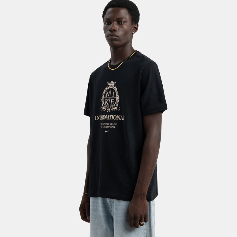 T-shirt Nike Sportswear International Champions, nero/beige