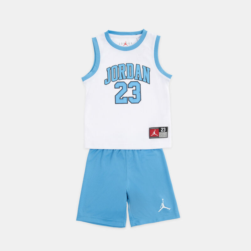 Completo Jordan 23 bambini, azzurro/bianco