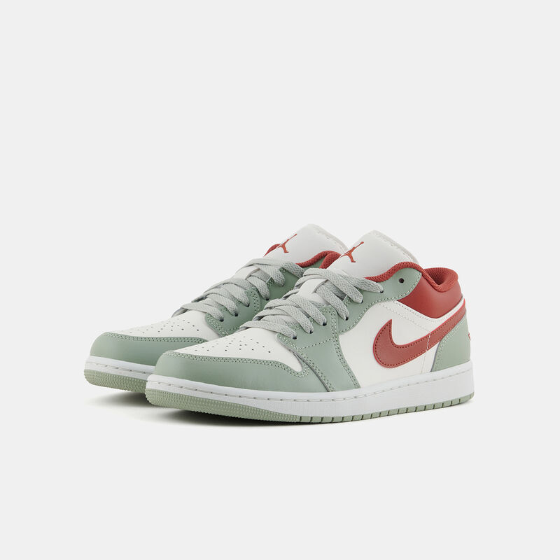 Air Jordan 1 Low Jade Horizon, verde/beige/bordeaux