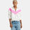 Felpa con zip Nike Sportswear Windrunner, beige/rosa