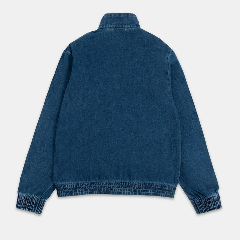 Giacca adidas Track adicolor Firebird Denim ragazzi, azzurro