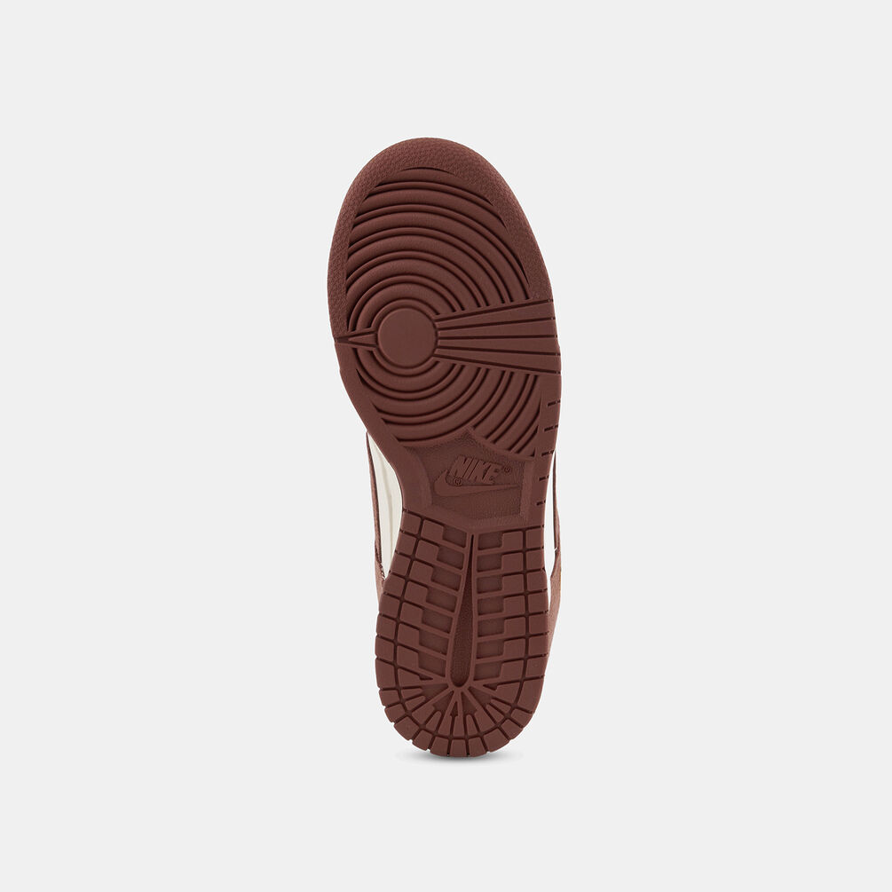 Nike Dunk Low Red Sepia Gold Mini Swoosh (W), marrone/beige/oro