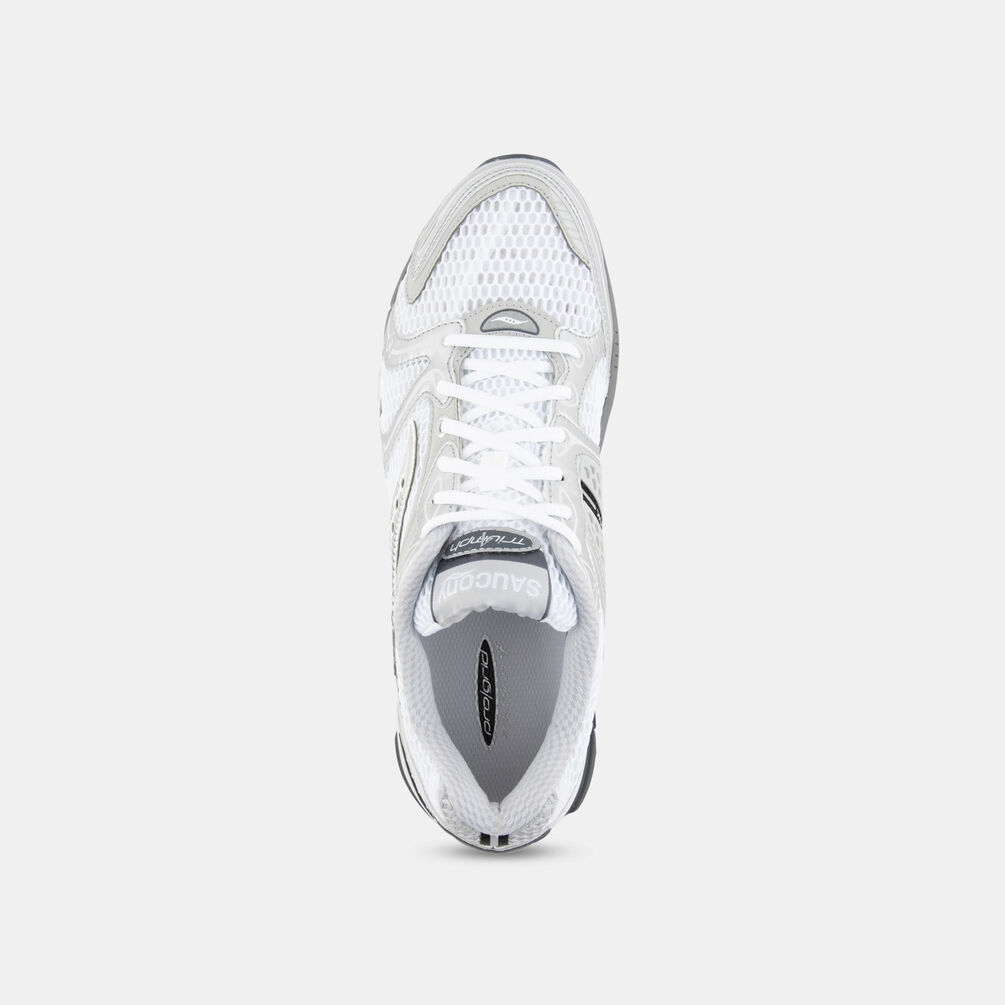 Saucony Progrid Triumph 4, bianco/argento