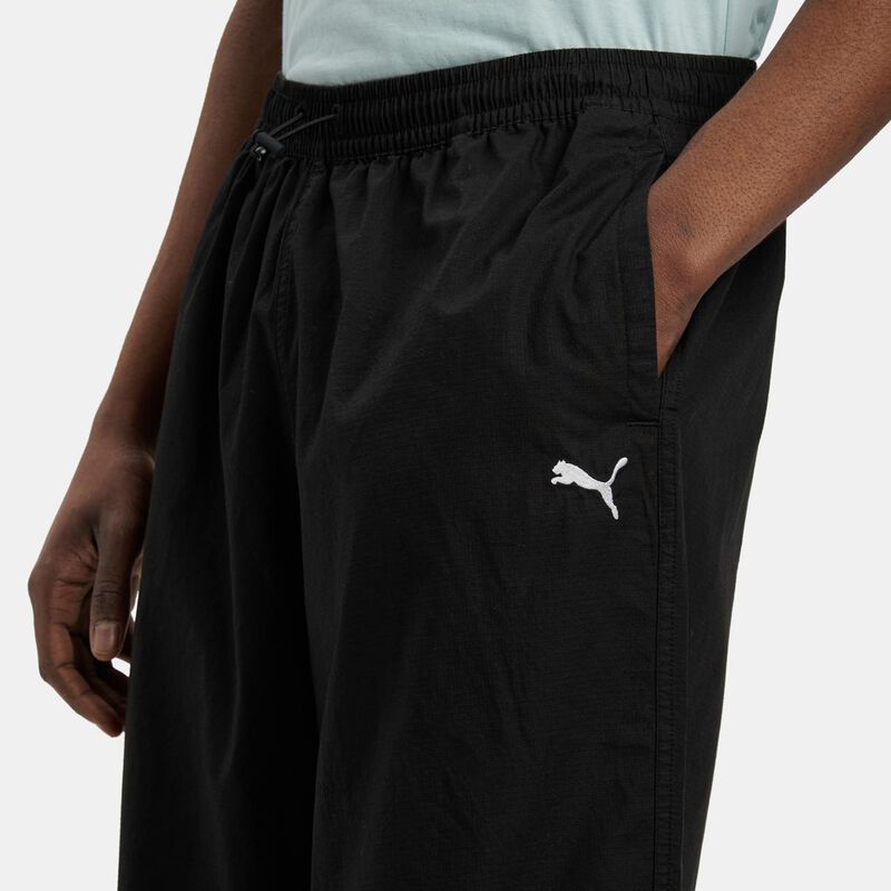 Pantaloni Puma FUTURE.PUMA.ARCHIVE, nero/bianco
