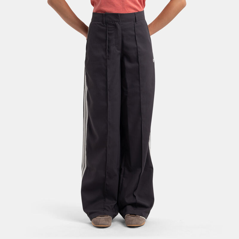 Pantaloni adidas Firebird Track Pant, grigio/bianco