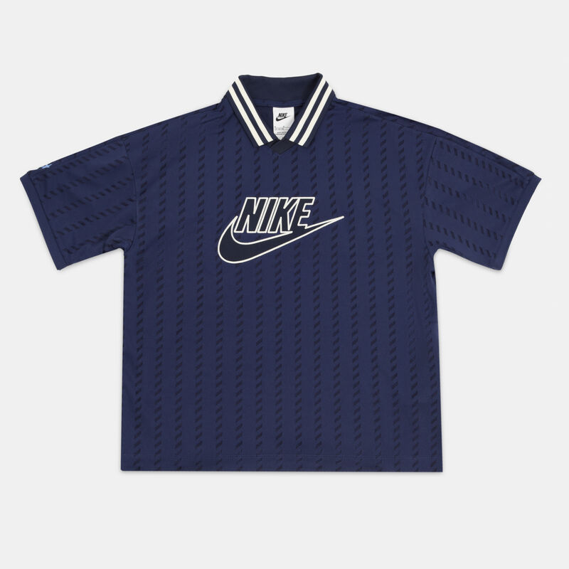 T-shirt Nike Sportswear Jersey ragazzi, blu/bianco/nero
