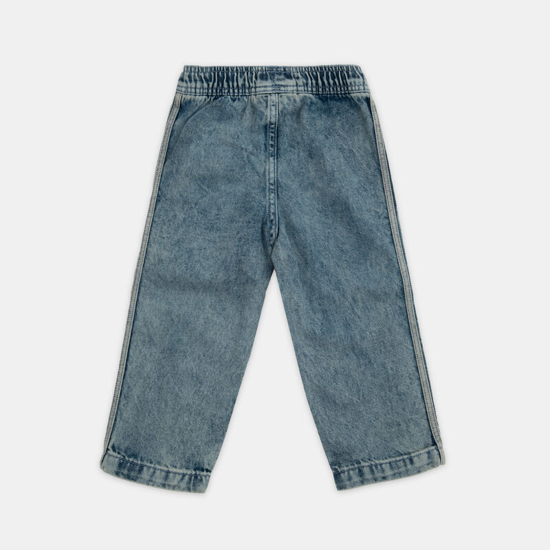 Pantaloni adidas Firebird adicolor Denim neonati, azzurro