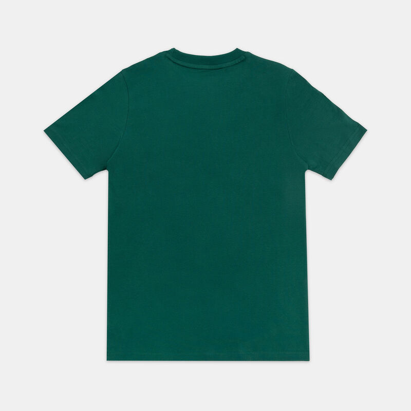 T-shirt adidas Trefoil Essentials ragazzi, verde/bianco