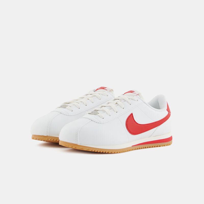 Nike Cortez Leather (GS), bianco/rosso