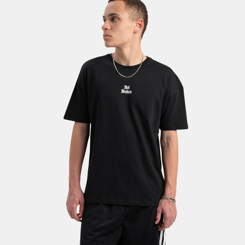 T-shirt VRL Justice, nero/bianco