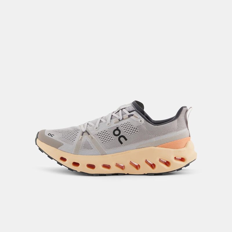 On Cloudsurfer Trail, grigio/arancione