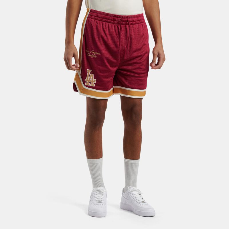 Short New Era MLB Mesh SMU, bordeaux/giallo/bianco