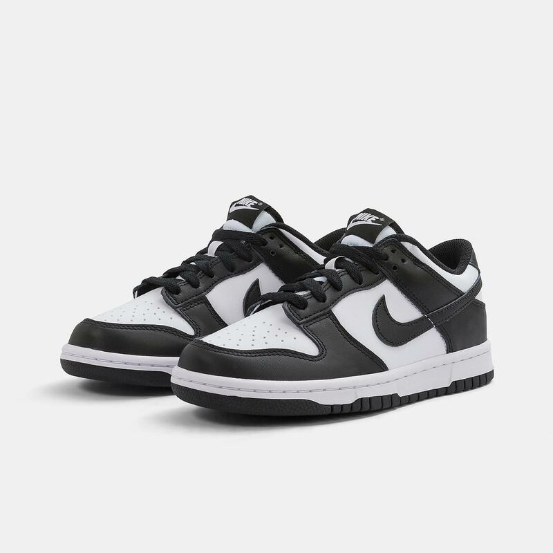 Nike Dunk Low Retro White Black (GS), nero/bianco