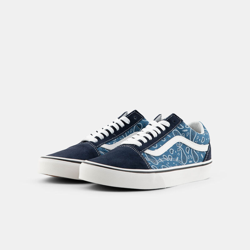 Vans Old Skool Paisley, blu/bianco