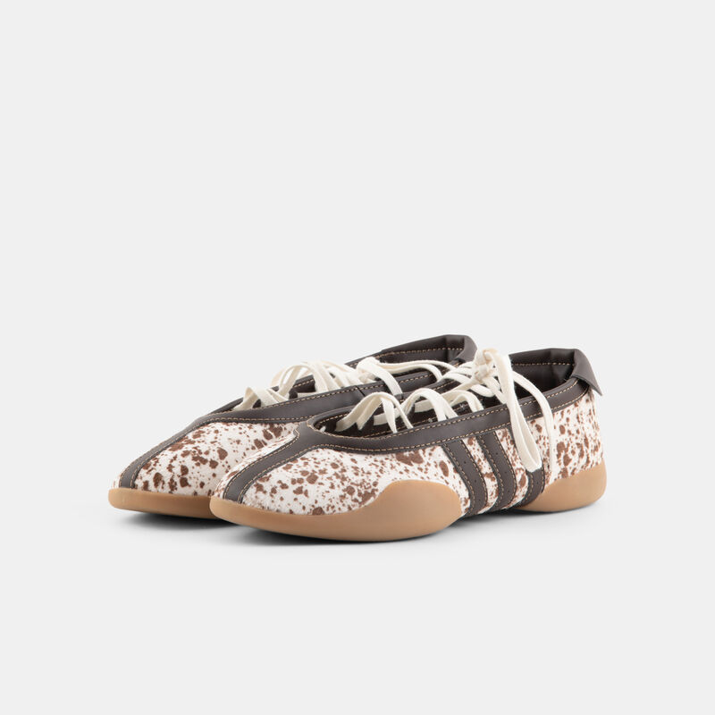 adidas Taekwondo Mei, animalier/marrone/beige