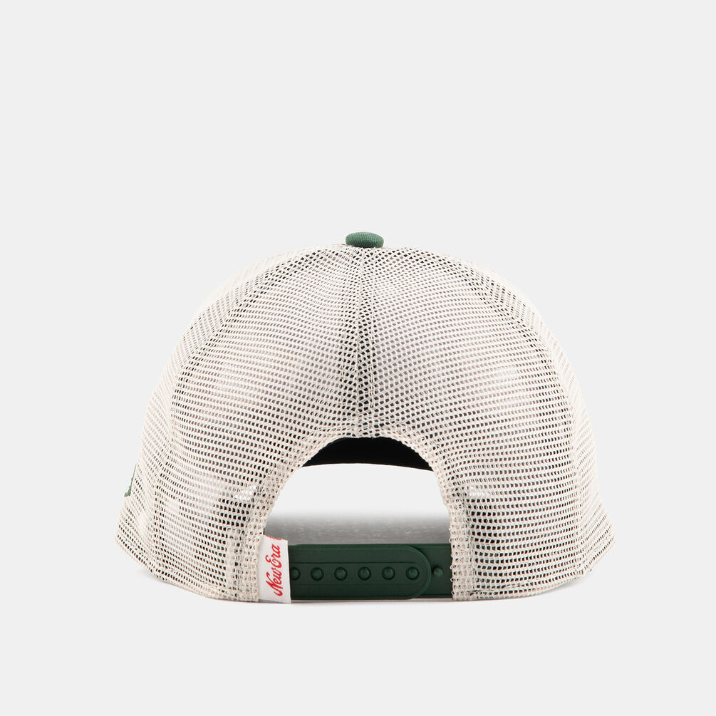 Cappellino New Era 9FORTY M-Crown A-Frame Trucker, beige/verde/arancione