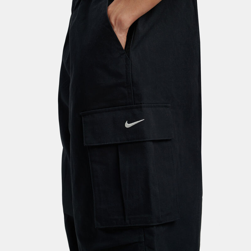 Pantaloni Nike Sportswear Cargo, nero/bianco