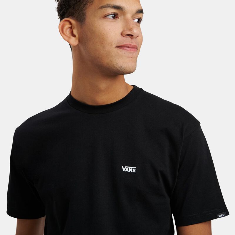 T-shirt Vans Left Chest Logo, bianco/nero