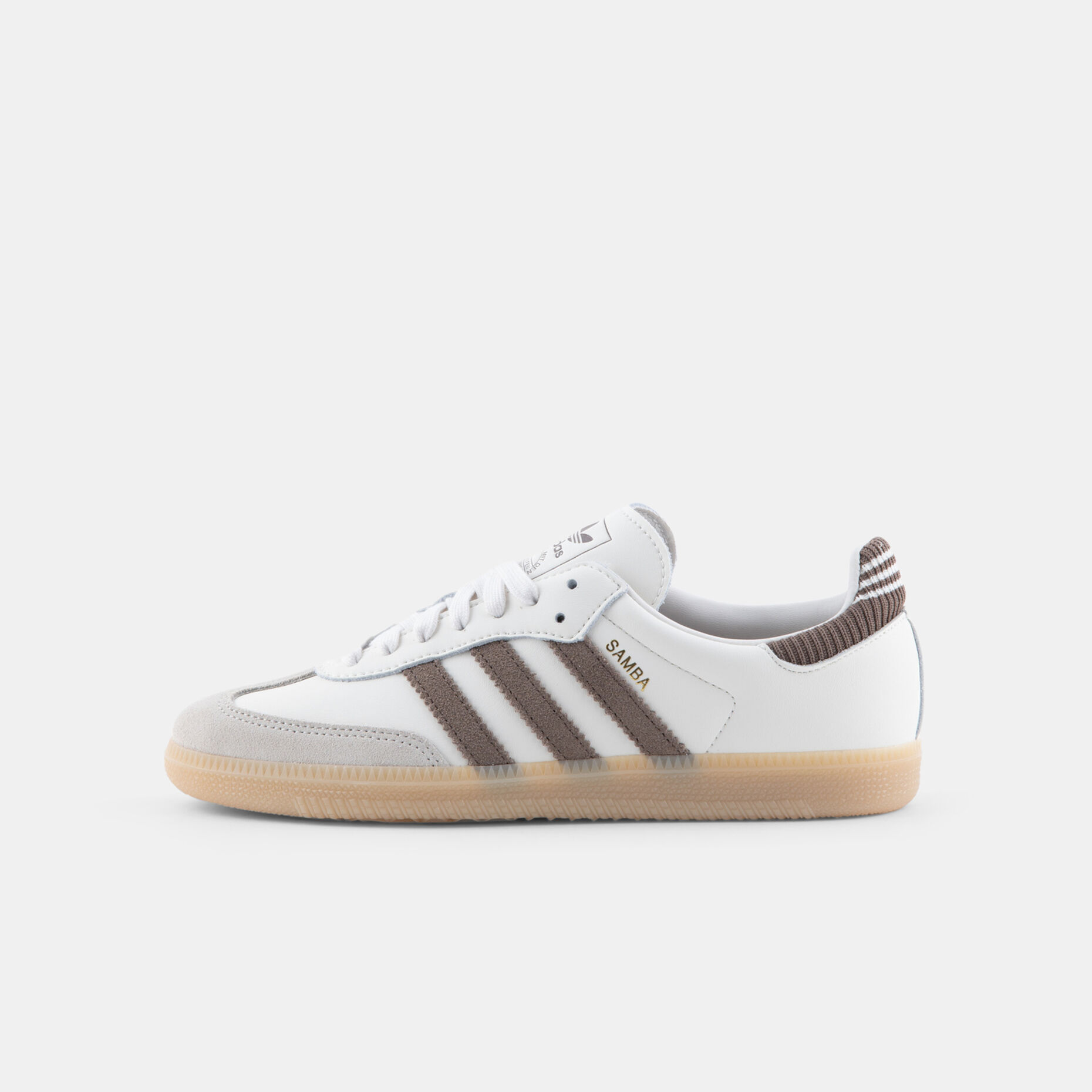 adidas Samba OG, bianco/marrone