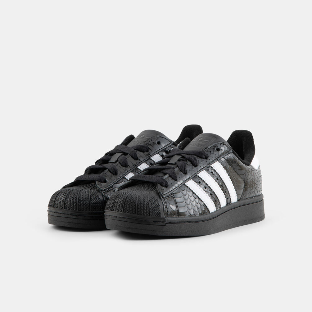 adidas Superstar II, nero/bianco
