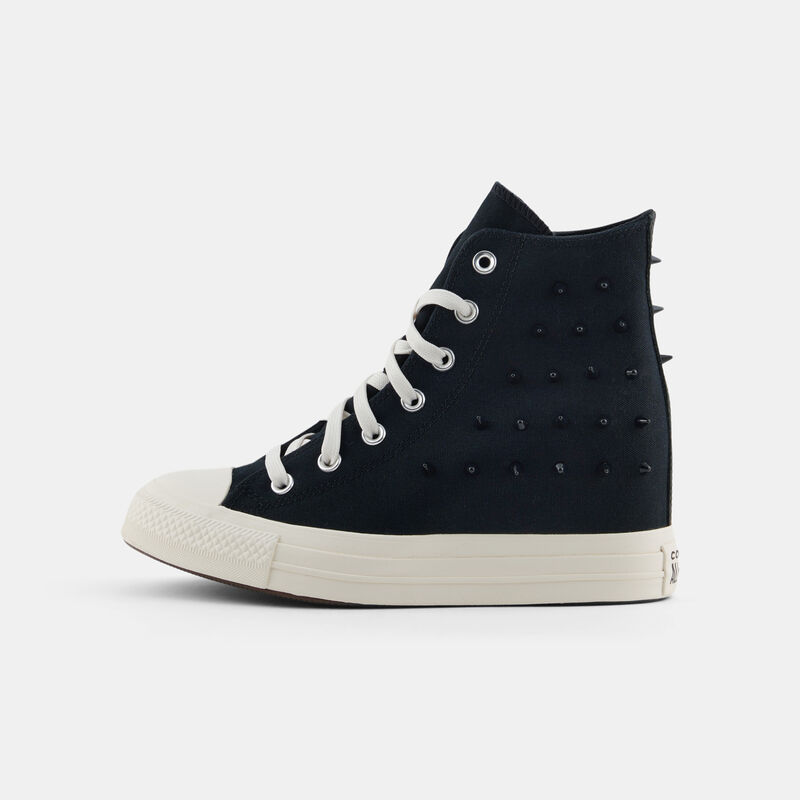 Converse Chuck Taylor All Star Wedge Platform Spikes, nero/beige