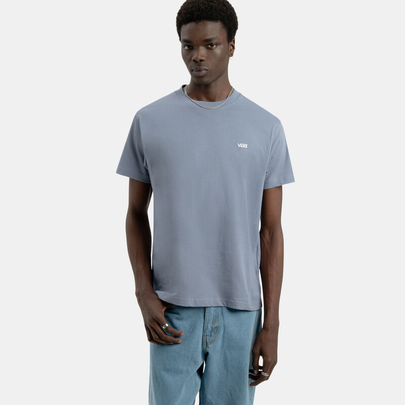 T-shirt Vans Left Chest Logo, azzurro/bianco