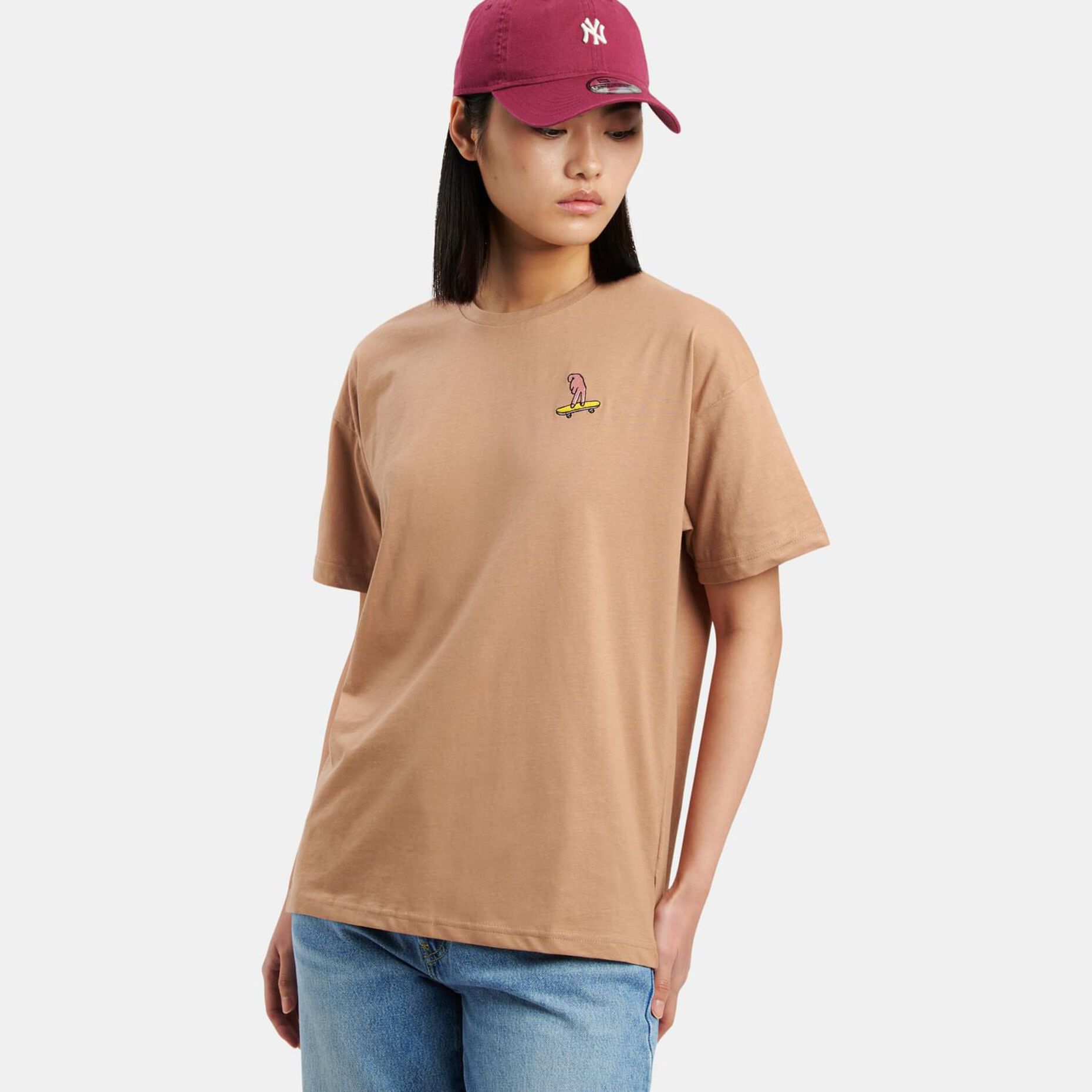 T-shirt Speedy Tee AW LAB, marrone