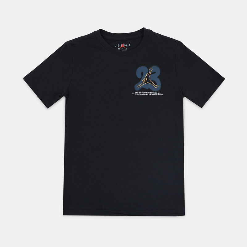 T-shirt Jordan 23 Spray ragazzi, nero/grigio/oro