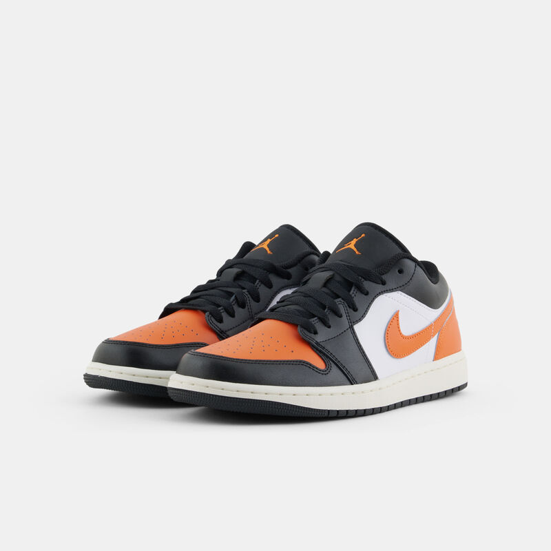 Air Jordan 1 Low Shattered Backboard, nero/arancione/bianco