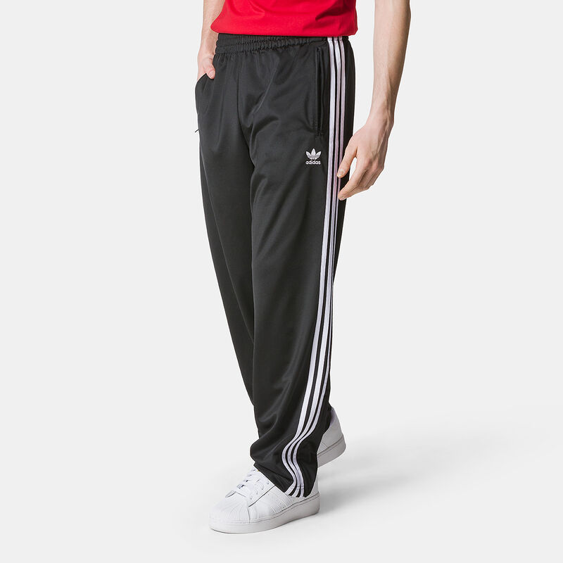 Pantaloni adidas Track adicolor Classics Firebird, nero/bianco
