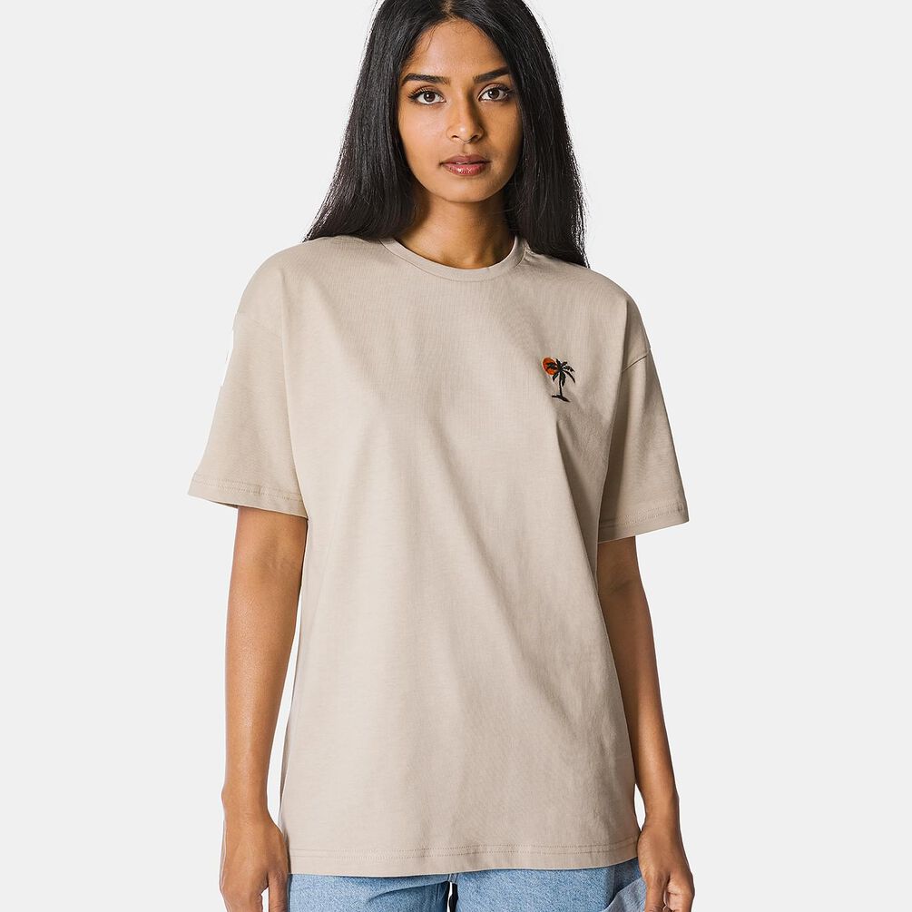 T-SHIRT AW LAB, BEIGE