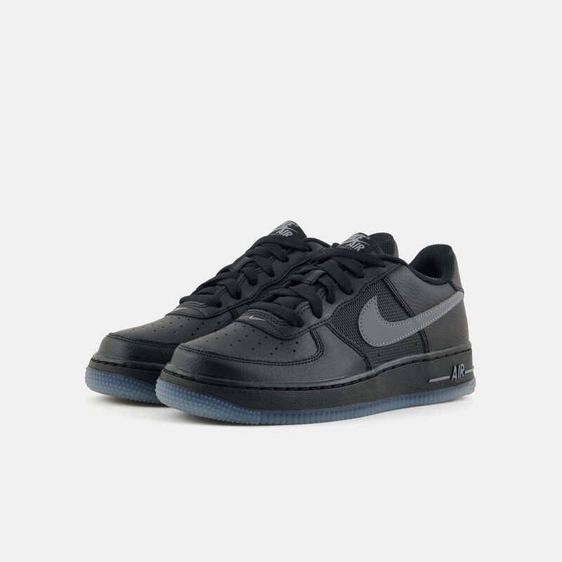 Nike Air Force 1 (GS), nero/grigio